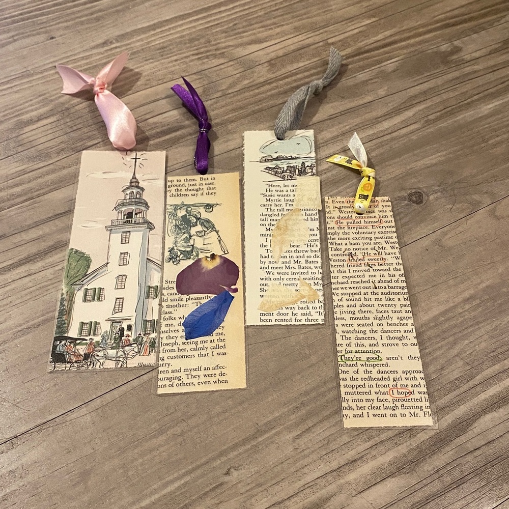 *4x* CUSTOM Vintage Bookmarks 🔖